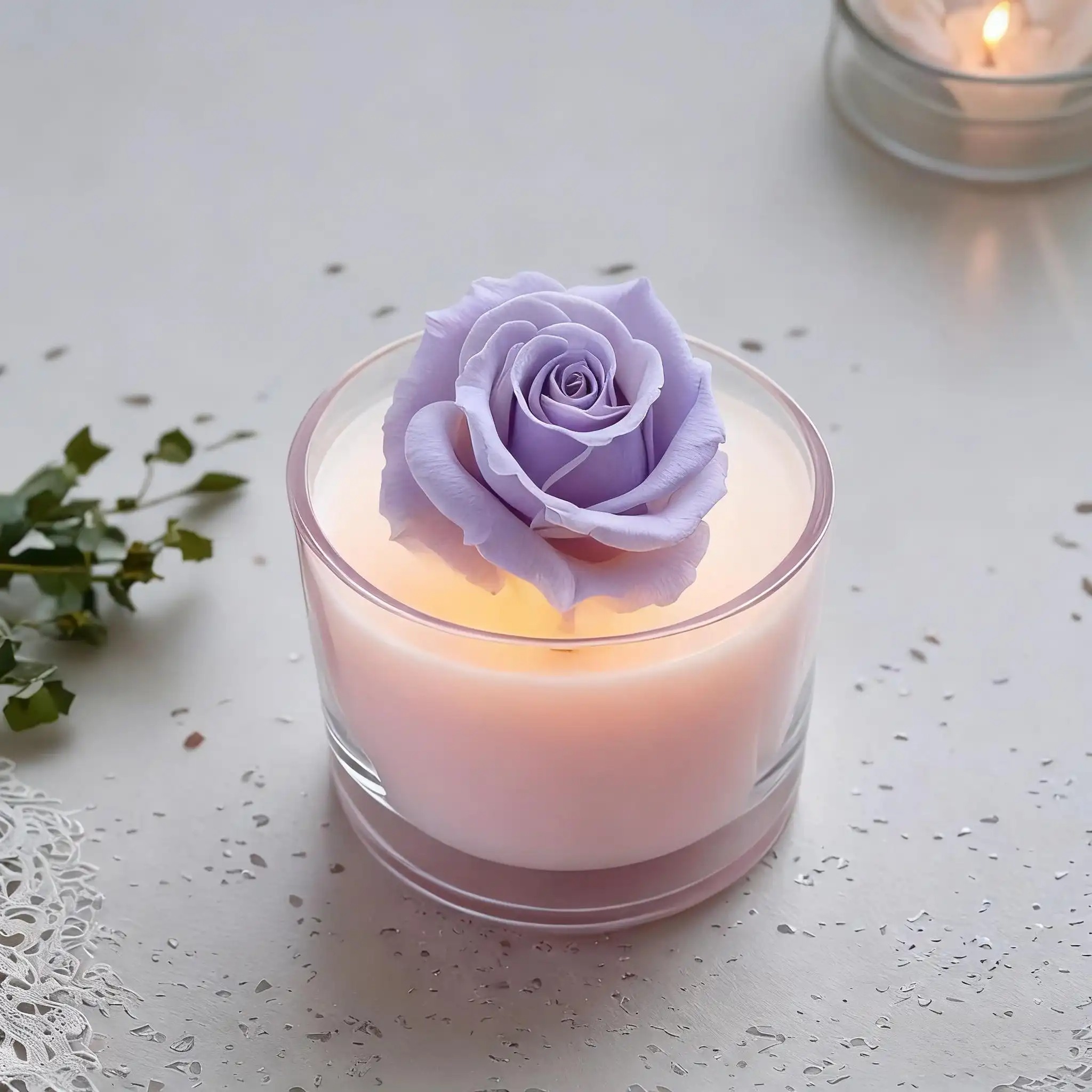2-Piece Romantic 3D Rose Silic - Candle Making Party ulasan dan harga