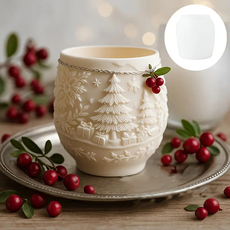 Christmas Silicone Mold, Suita - Candle Making Diy ulasan dan harga