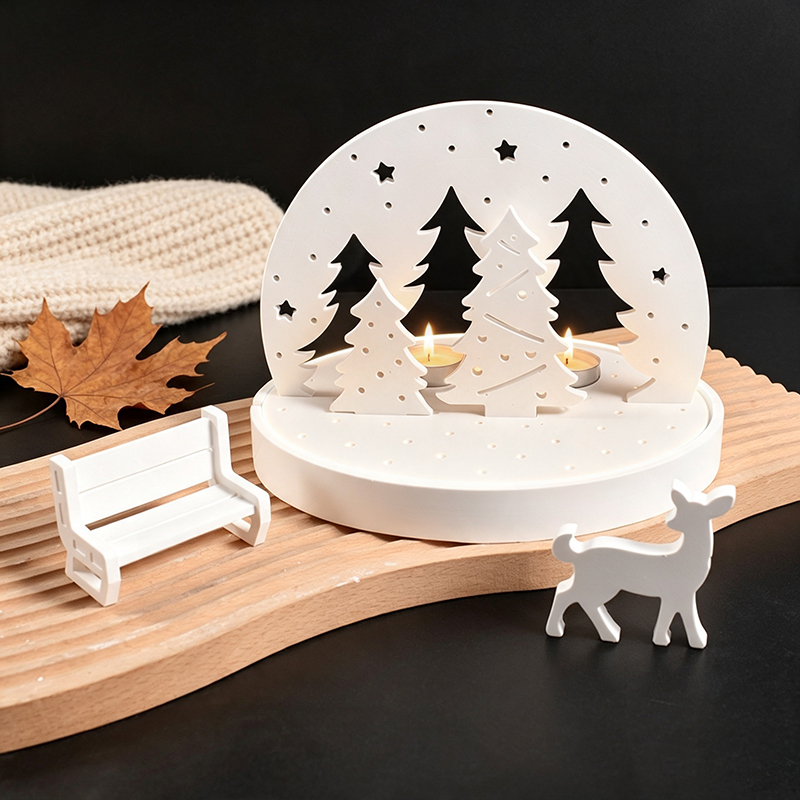 Christmas Elk Tealight Candle  - Candle Making Ideas ulasan dan harga