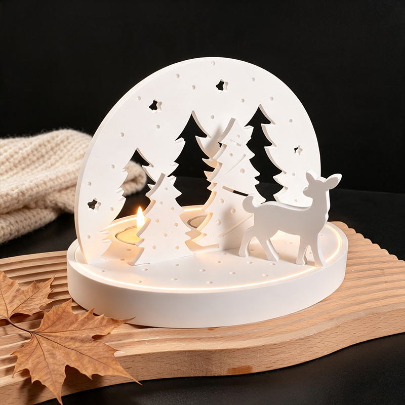 Christmas Elk Tealight Candle  - Candle Making Ideas ulasan dan harga