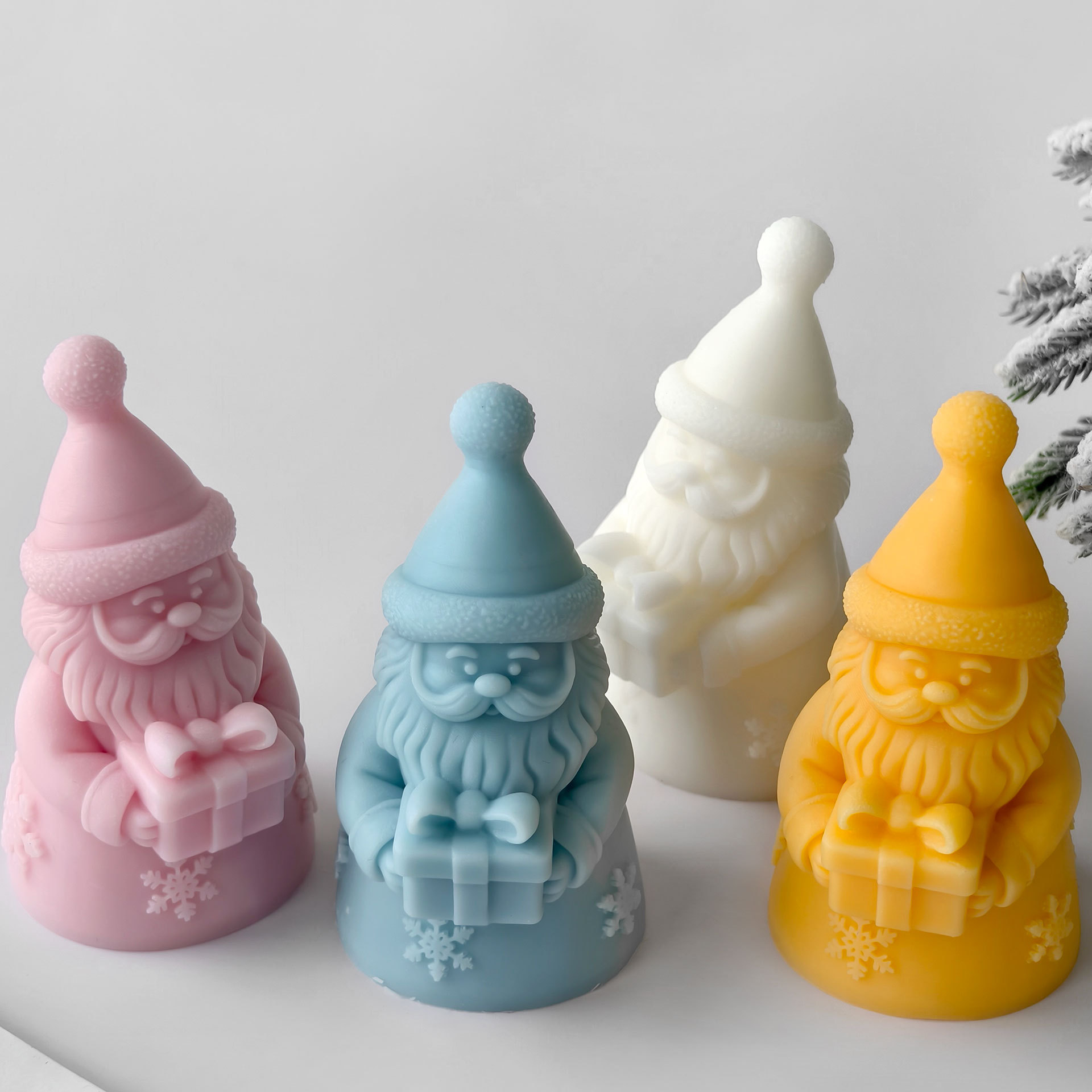 Santa Claus Gift Box Silicone  - Candle Making Classes ulasan dan harga