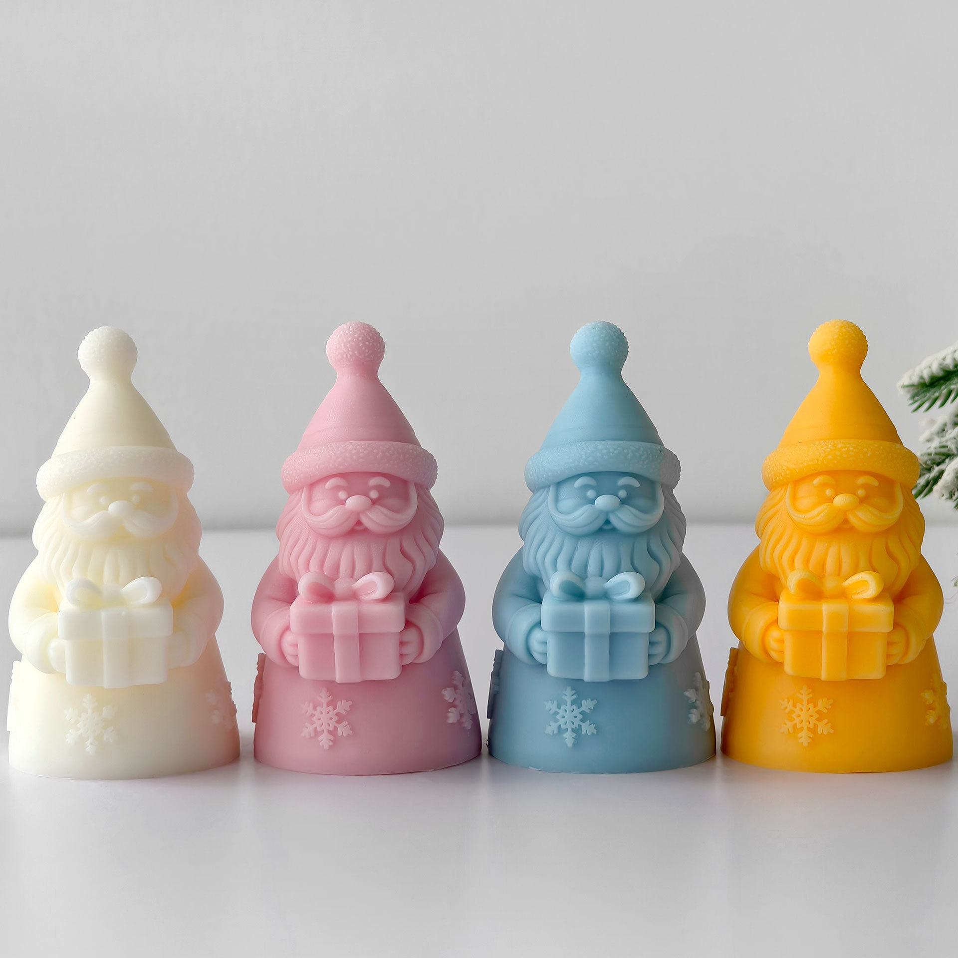 Santa Claus Gift Box Silicone  - Candle Making Classes ulasan dan harga