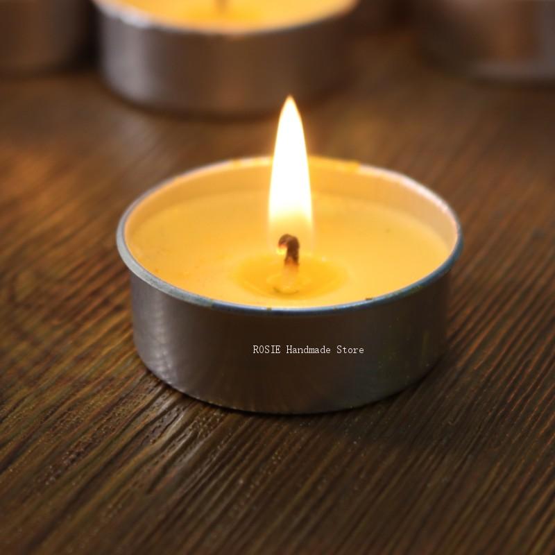Empty Tea Wax Circular Aluminu - Candle Making Wax Melter ulasan dan harga