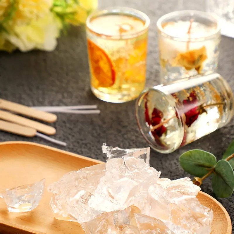 Transparent Crystal Wax, Jelly - Candle Making Party ulasan dan harga