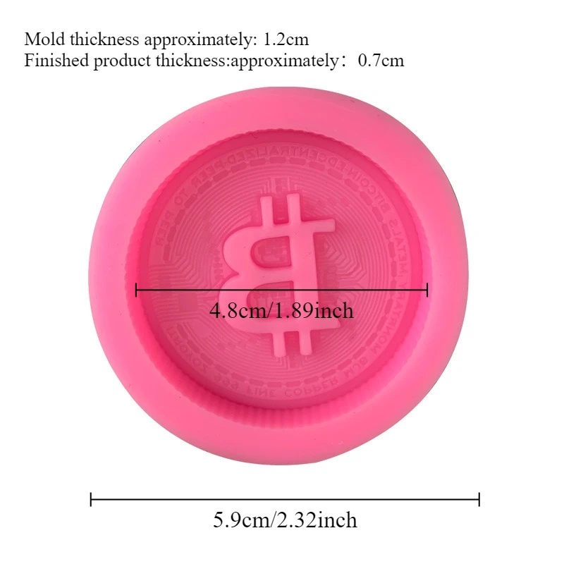 1/3Pcs Currency Logo Soap Sili - Candle Making Ideas ulasan dan harga