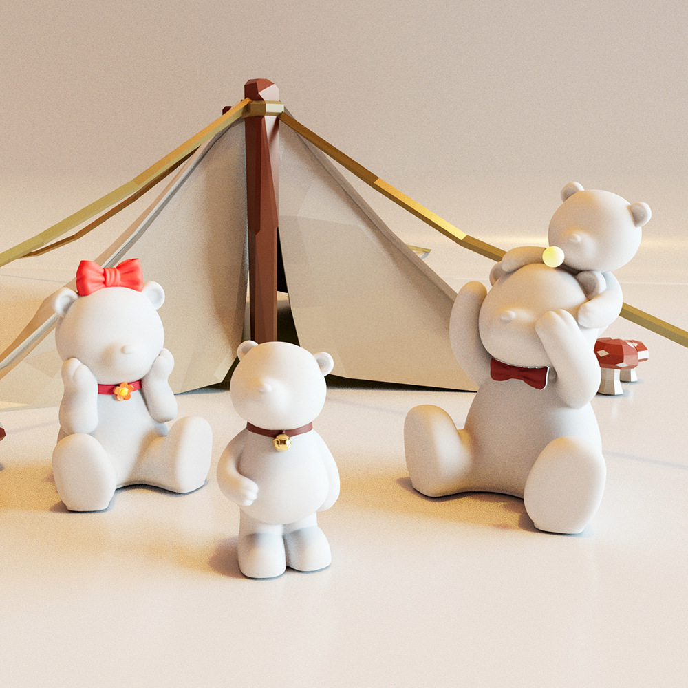 DIY Handmade 3D Bear Candle Si - Candle Making Diy ulasan dan harga