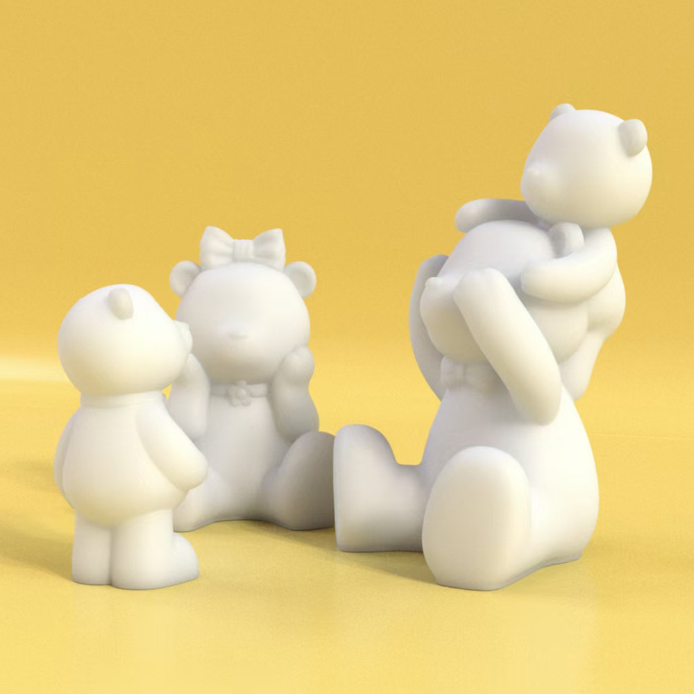 DIY Handmade 3D Bear Candle Si - Candle Making Diy ulasan dan harga