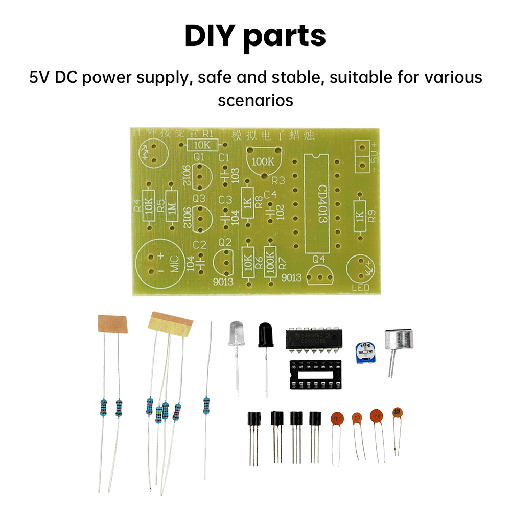 DC 5V Analog Electronic Candle - Candle Making Dc ulasan dan harga