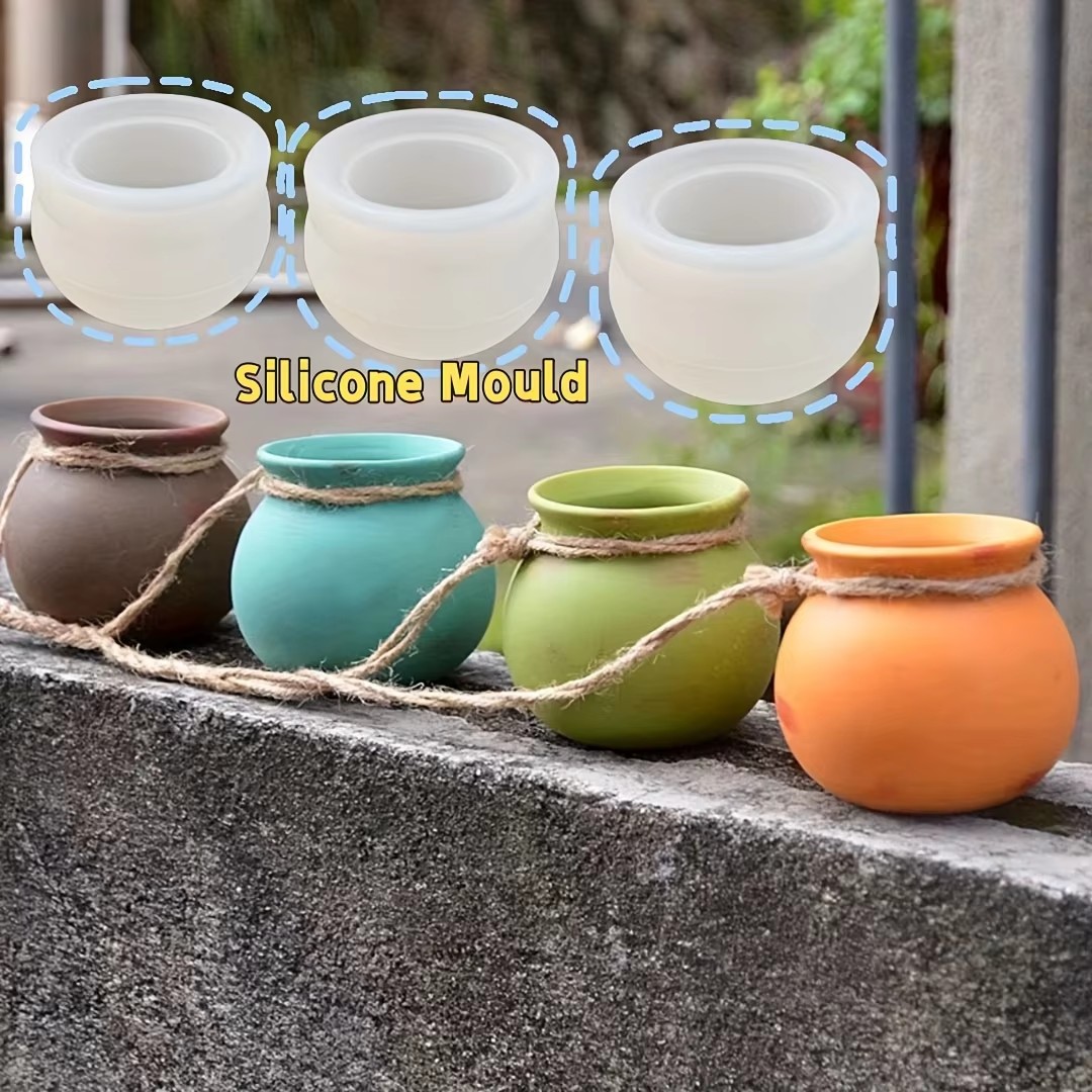 Silicone Flower Pot Molds, Res - Candle Making Diy ulasan dan harga