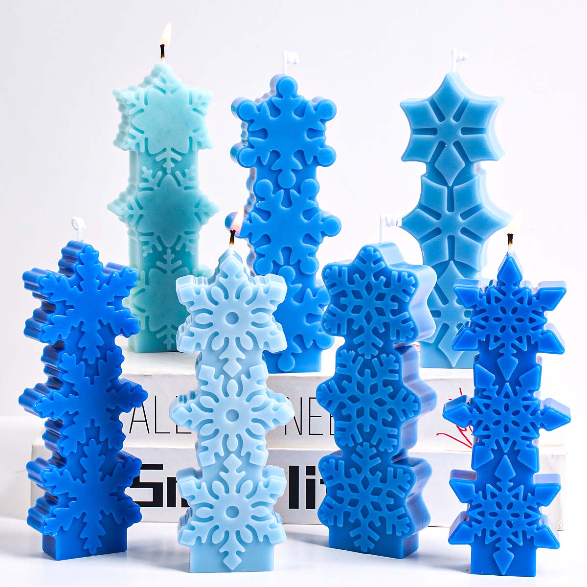 Christmas Snowflake Candle Mol - Candle Making Party ulasan dan harga