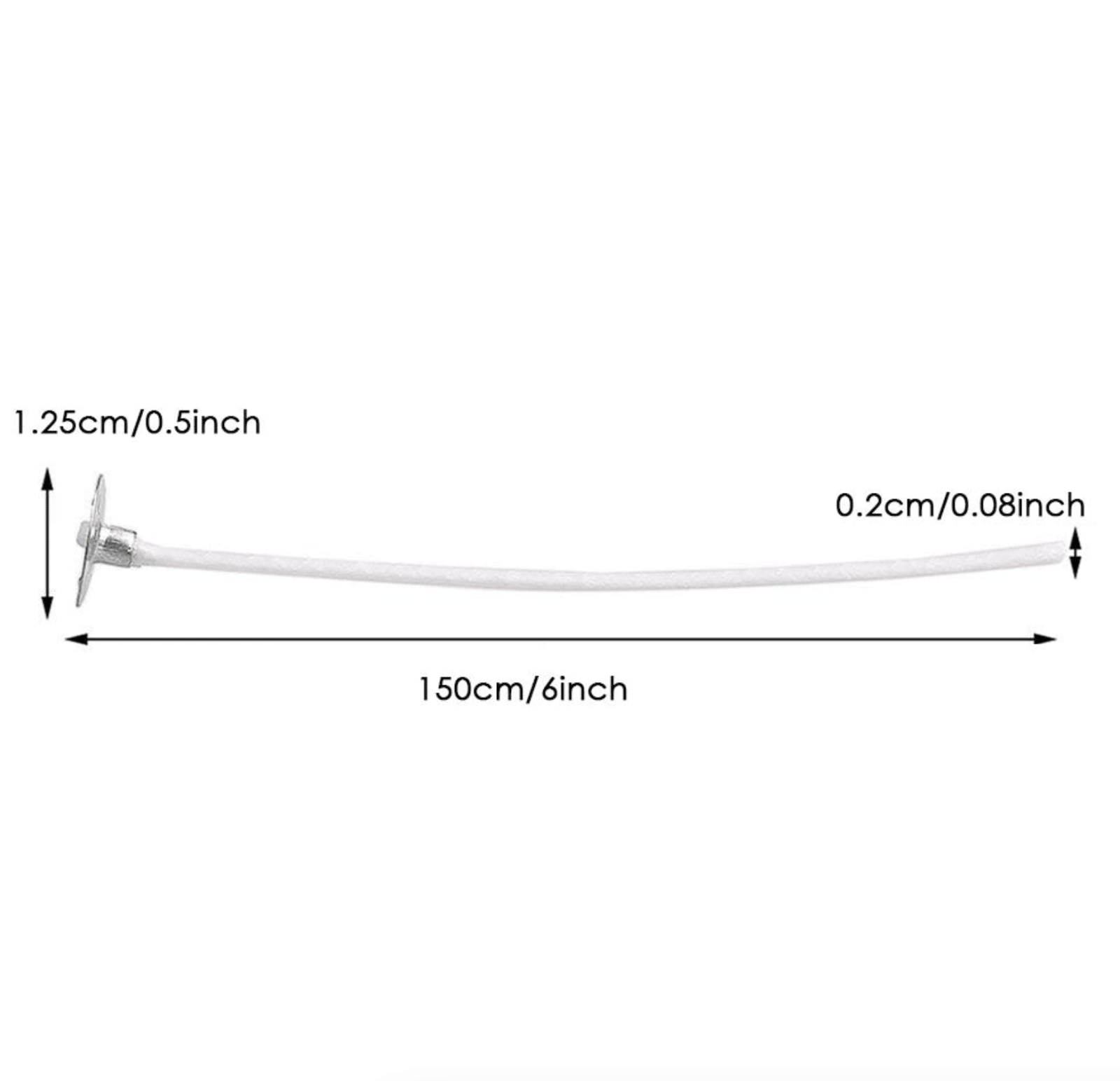 Candle Wicks 6 Inch Cotton Cor - Cotton Wick Pre Tabbed ulasan dan harga