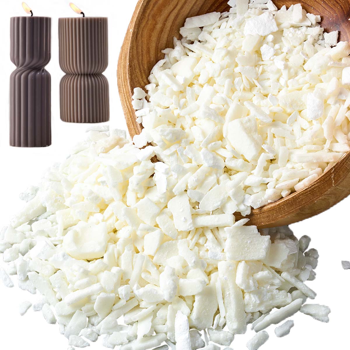 1 Pounds Pure White Soy Wax Fo - Candle Making Classes ulasan dan harga