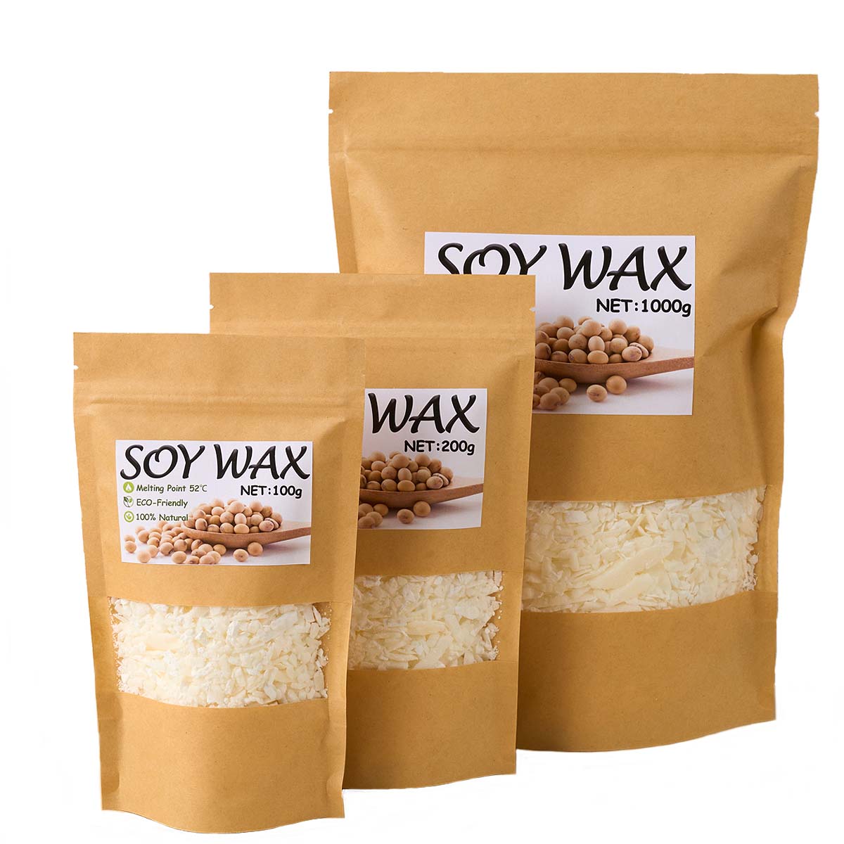 1 Pounds Pure White Soy Wax Fo - Candle Making Classes ulasan dan harga