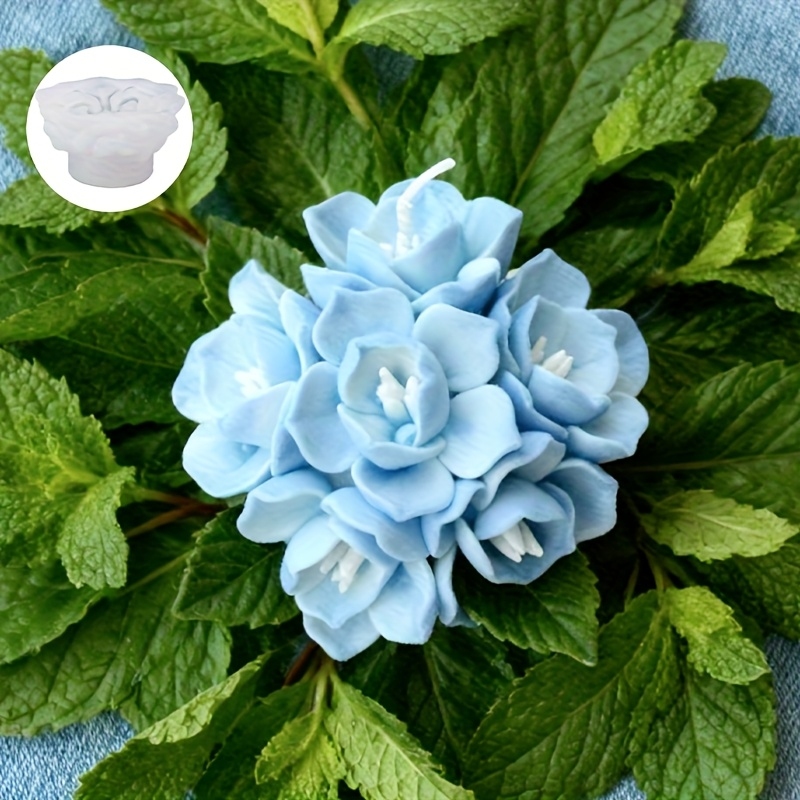 1 Hydrangea Candle Silicone Mo - Candle Making Classes ulasan dan harga