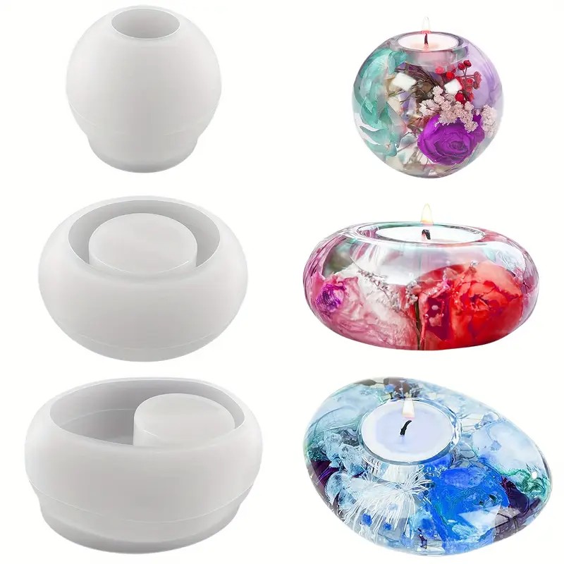 Tealight Candle Holder Resin S - Candle Making Classes ulasan dan harga