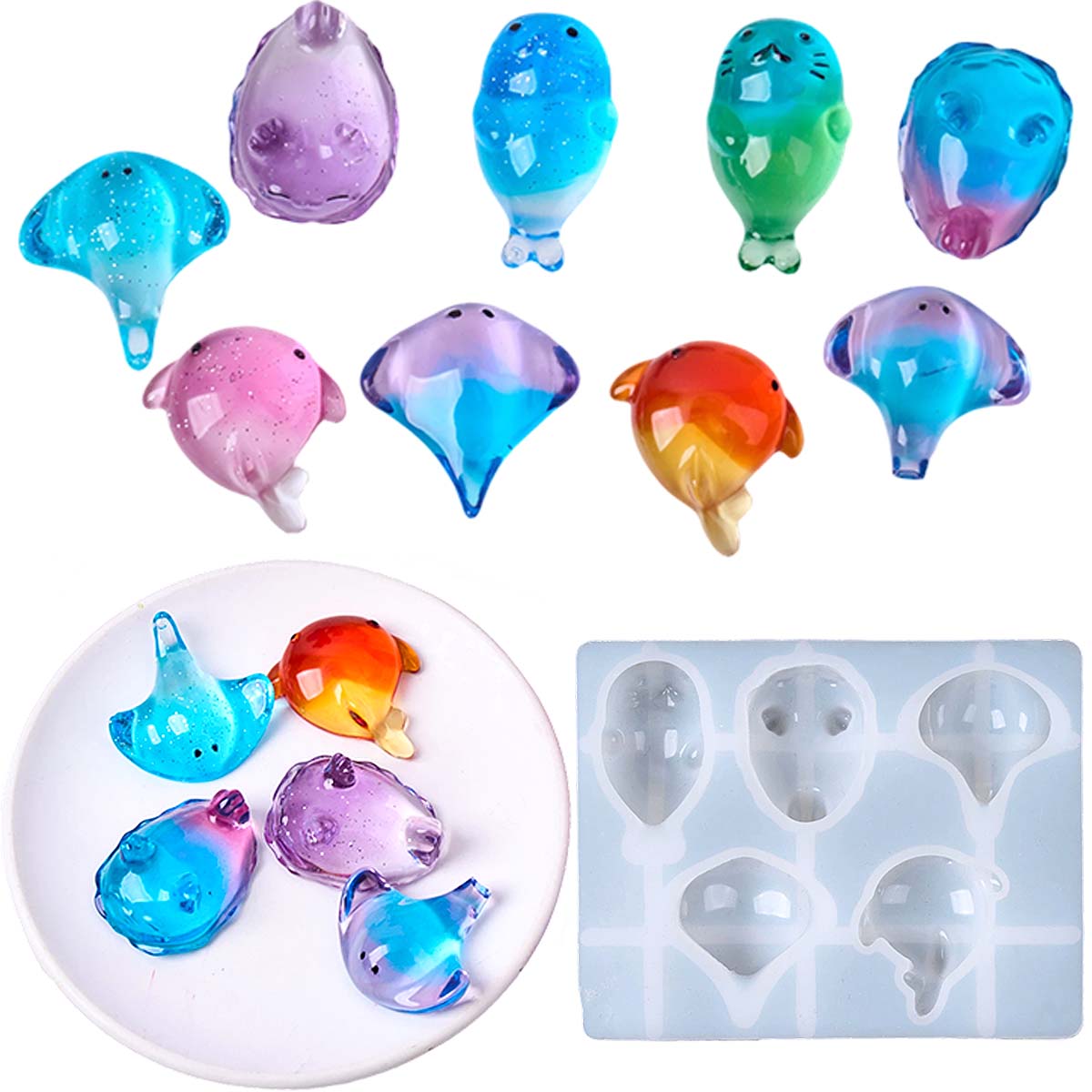 3D Healing Kawaii Manta Ray Wh - Candle Making Diy ulasan dan harga