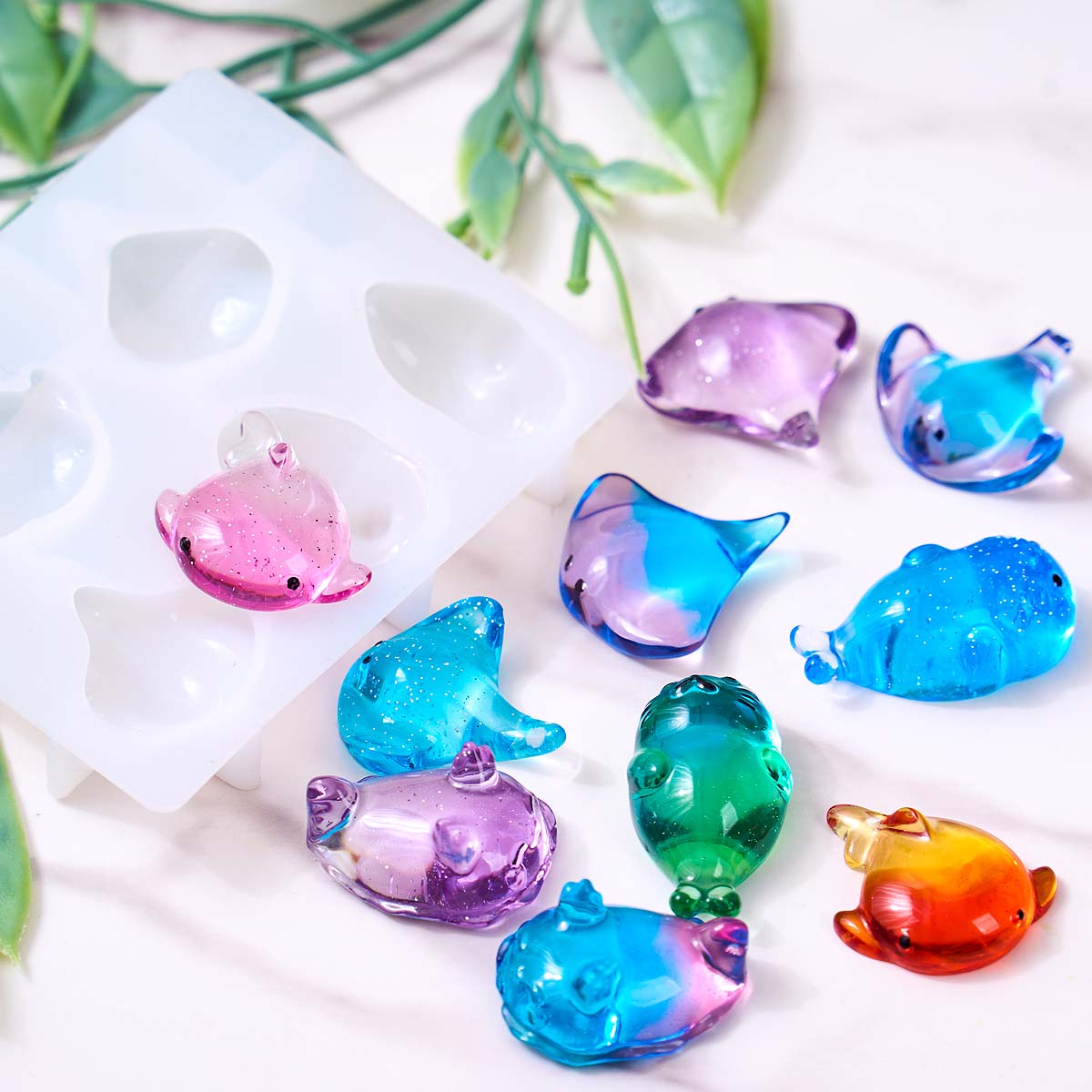 3D Healing Kawaii Manta Ray Wh - Candle Making Diy ulasan dan harga
