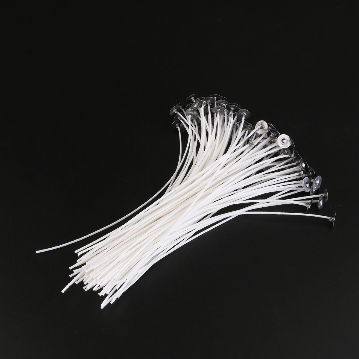 100pcs Wicks Low Smoke Cotton  - Cotton Wick Pre Tabbed ulasan dan harga