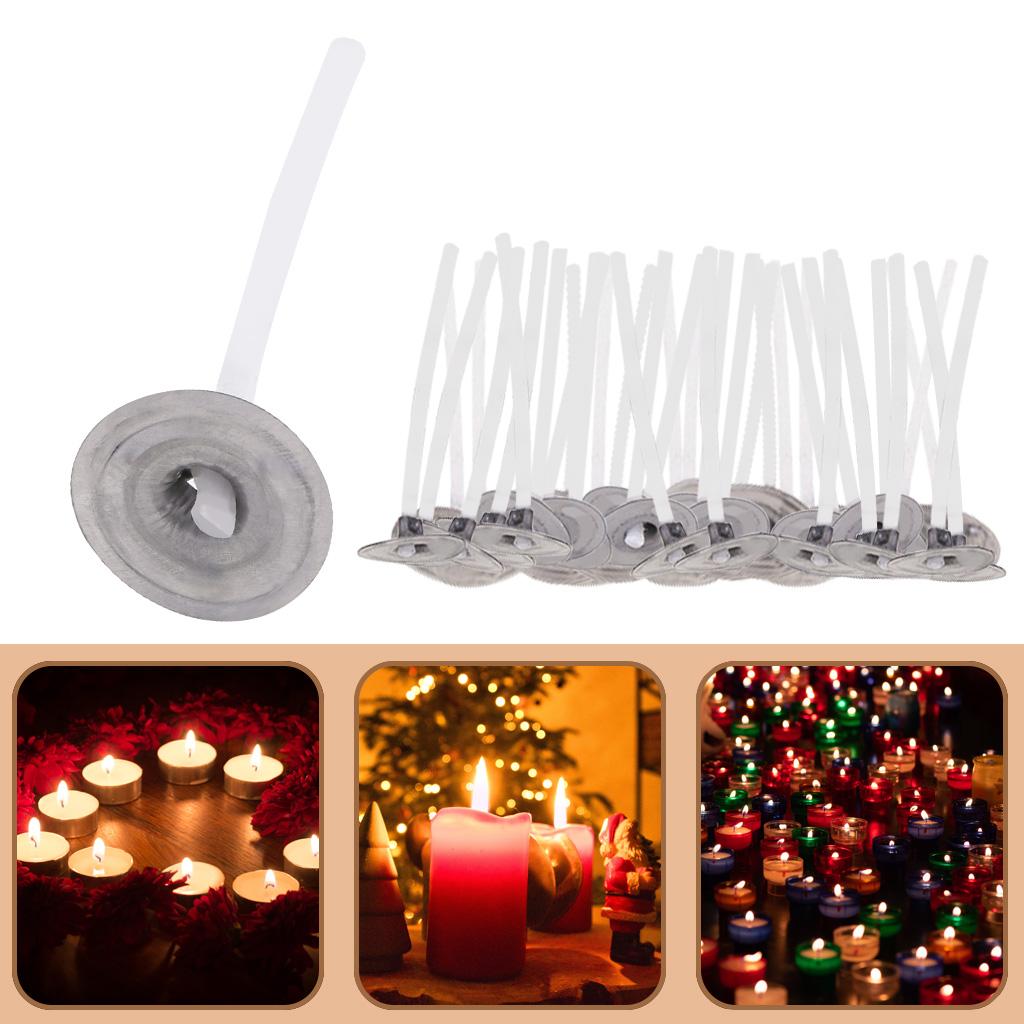 Candle Wicks Cotton Pre Tabbed - Cotton Wick Pre Tabbed ulasan dan harga