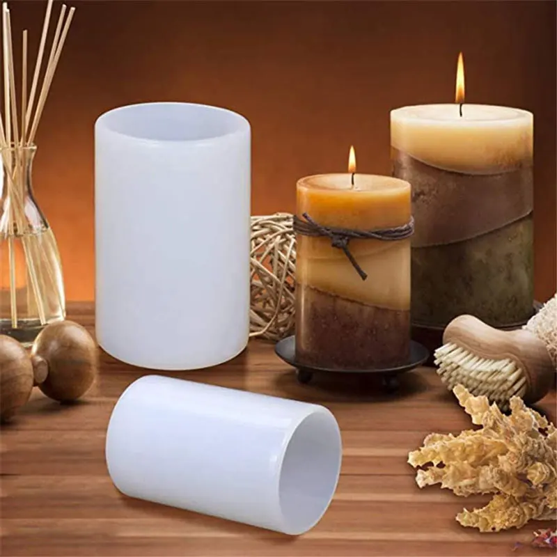 Cylinder Silicone Candle Molds - Candle Making Classes ulasan dan harga