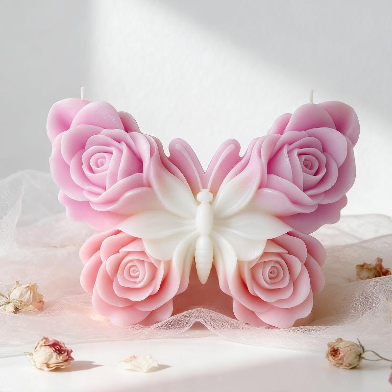 DIY Rose Butterfly Form Silico - Candle Making Diy ulasan dan harga