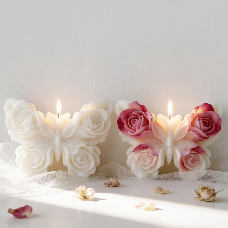 DIY Rose Butterfly Form Silico - Candle Making Diy ulasan dan harga