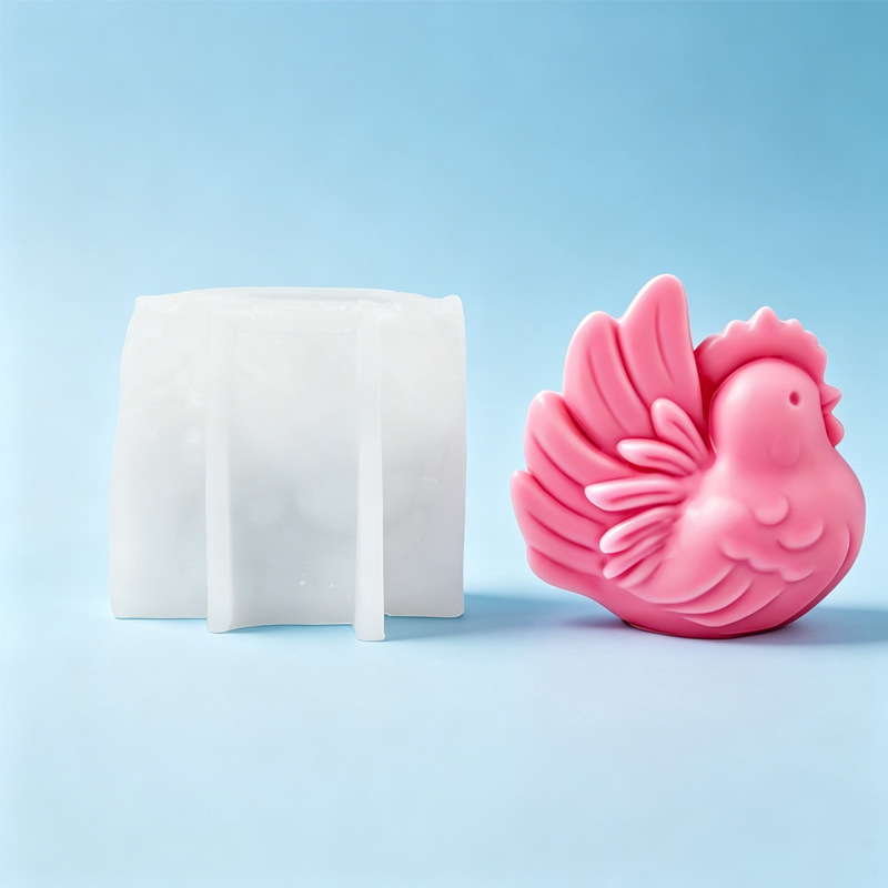 Cartoon Hen Silicone Candle Mo - Candle Making Wax Melter ulasan dan harga