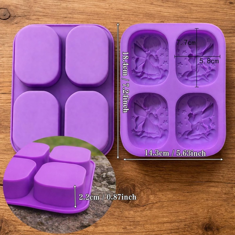 Angel Silicone Mold For Soap M - Candle Making Classes ulasan dan harga