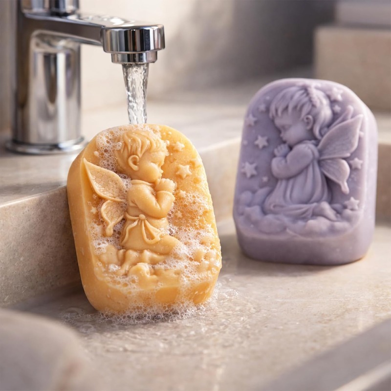 Angel Silicone Mold For Soap M - Candle Making Classes ulasan dan harga