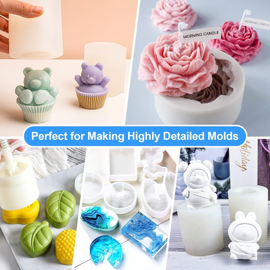 Silicone Mold Making Kit, 38.8 - Candle Making Classes ulasan dan harga